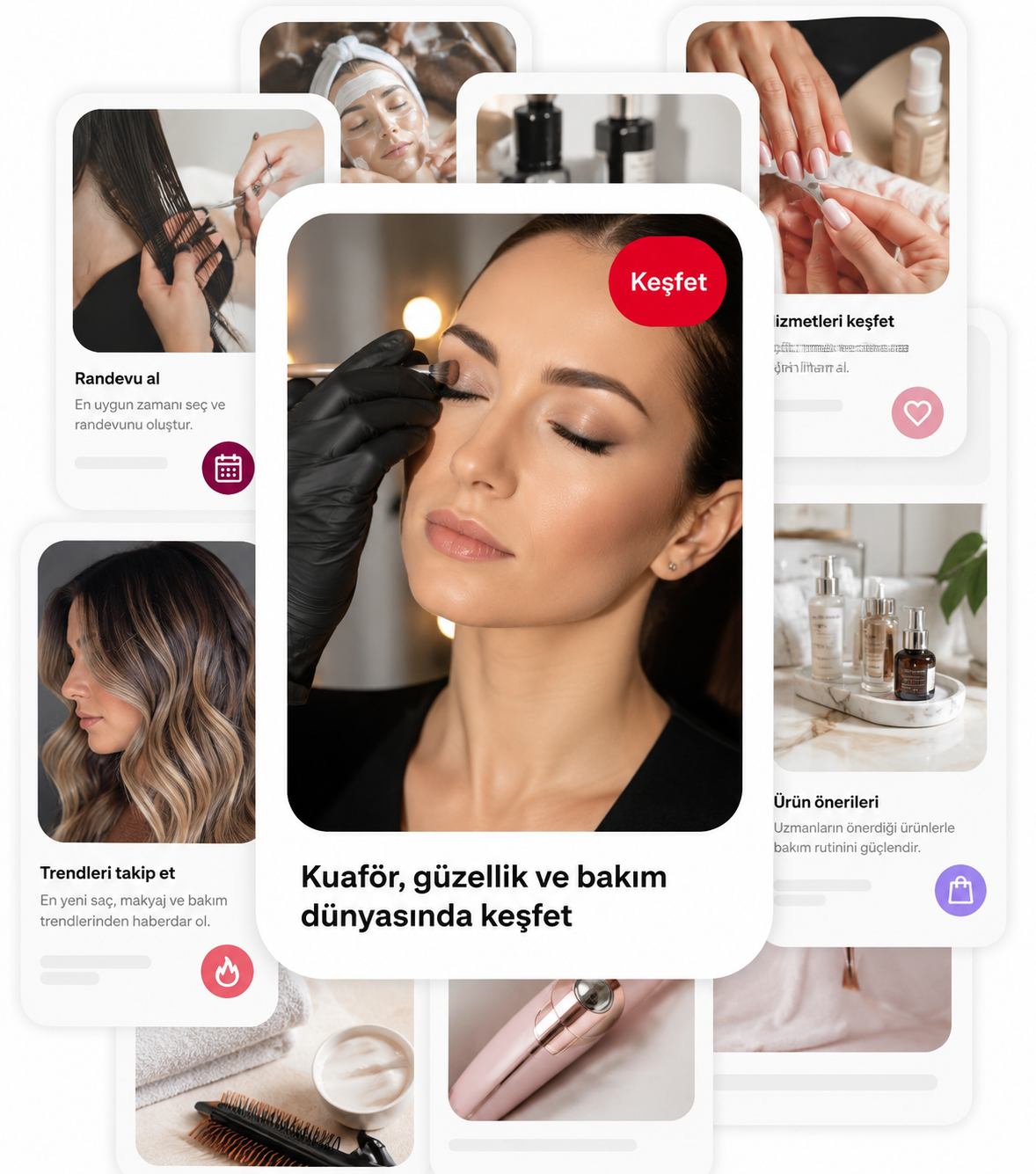 Güzellik ve bakım fikirlerini keşfetme
